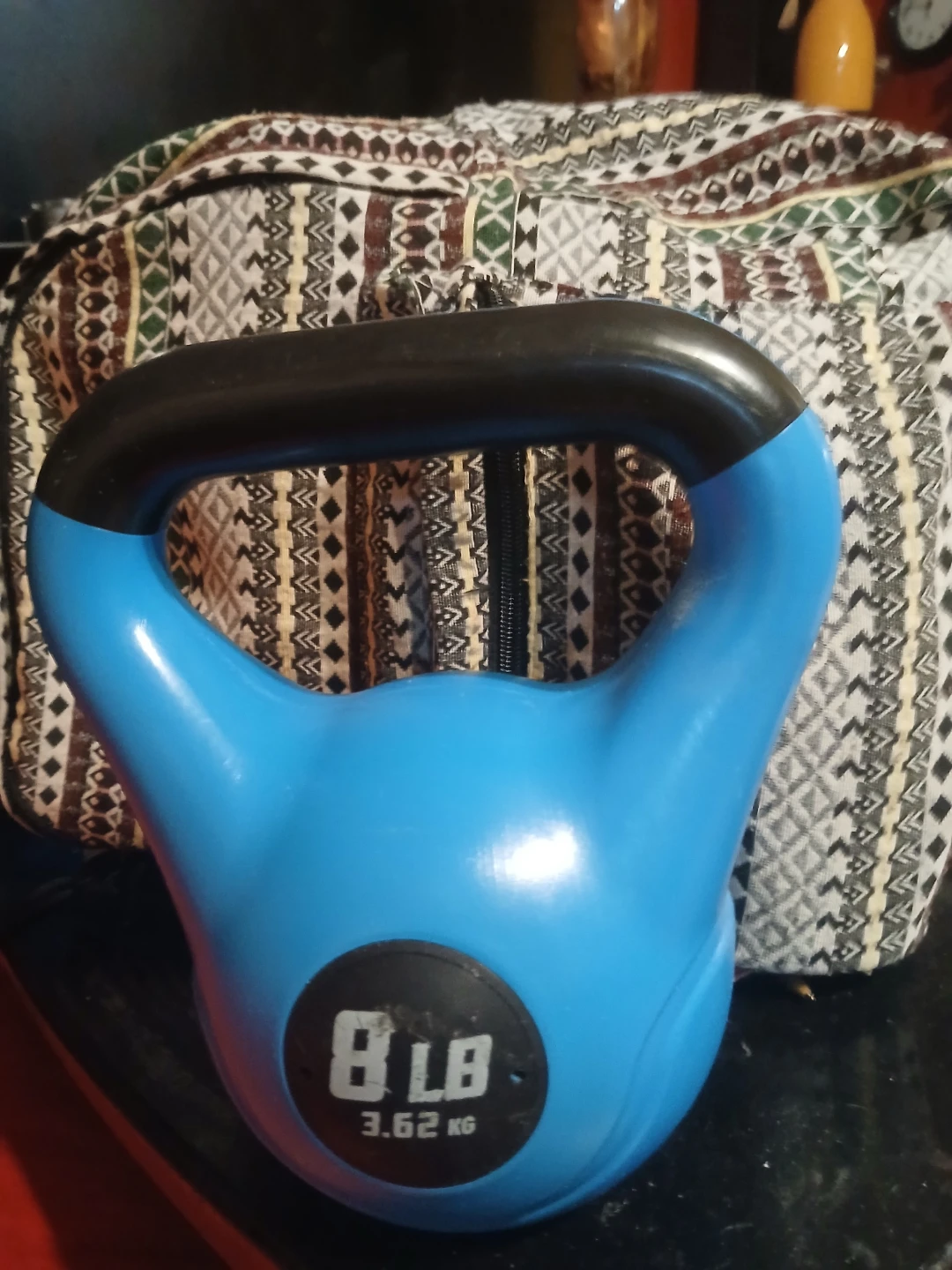 Jillian Michaels 8 lb Kettlebell - Blue - photo 2