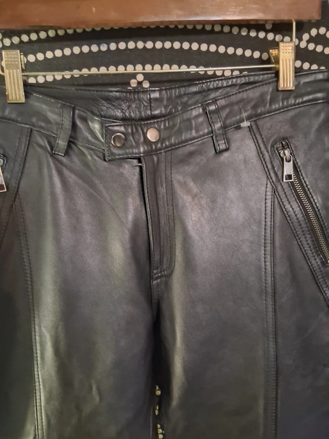 Black Leather Pants - photo 4