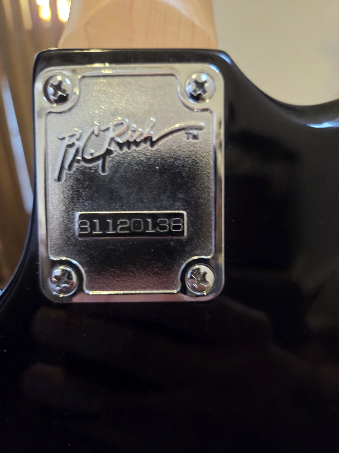 Bc Rich Warlock Platnium Series Guitar - photo 5