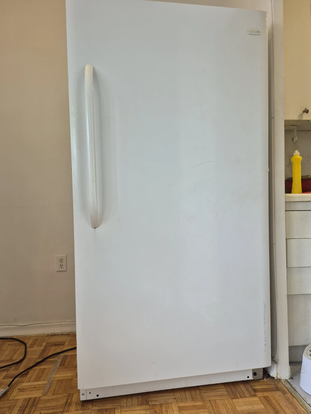 White Upright Freezer