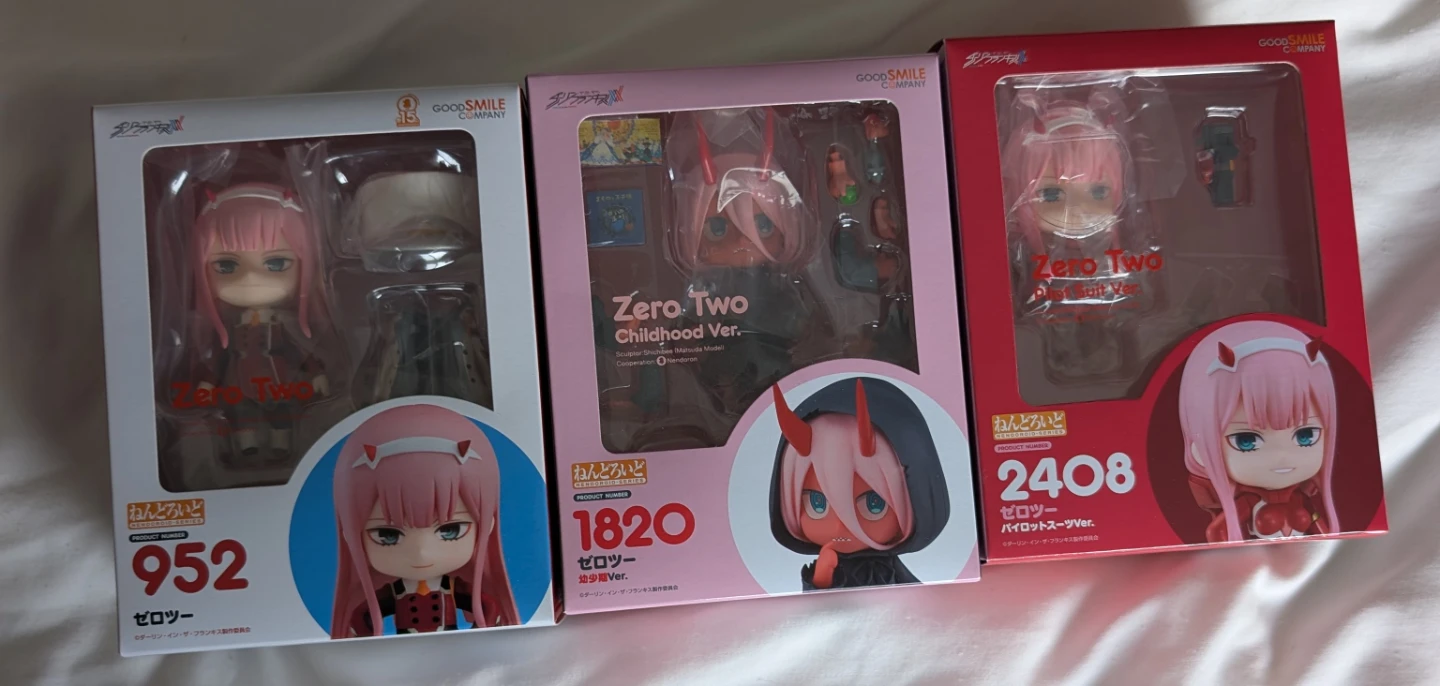 Darling in the FranXX Zero Two Nendoroids