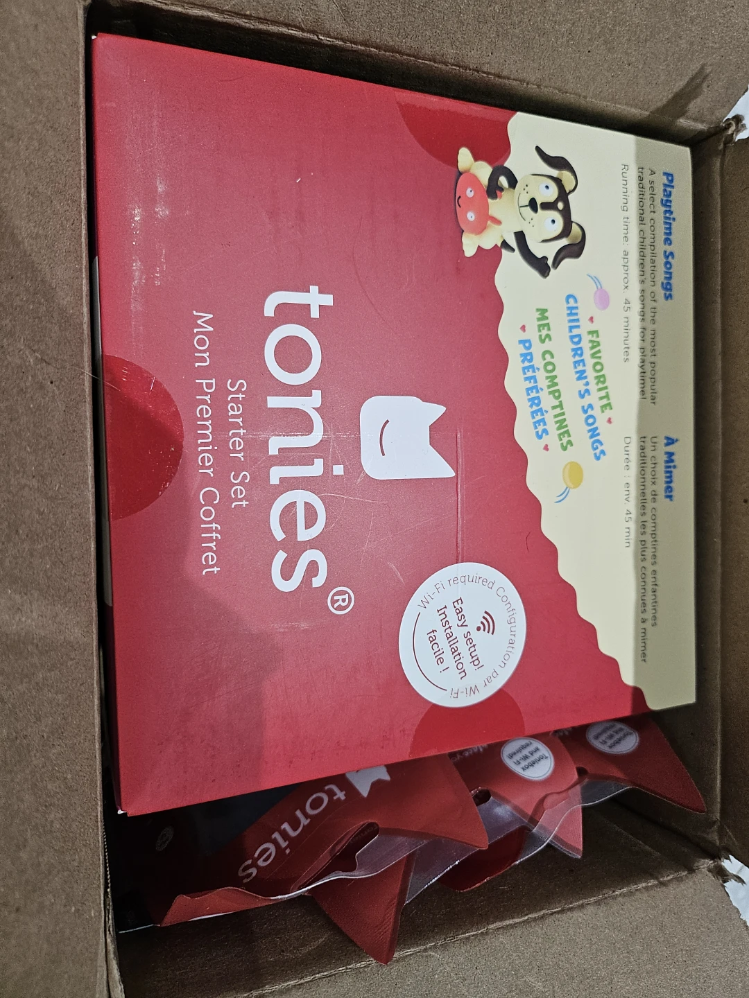 New Tonies Starter Set with Paw Patrol Figures