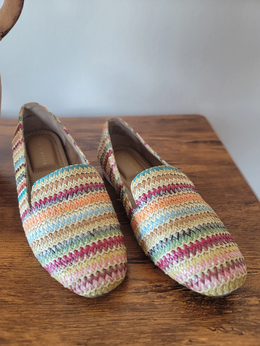 Kelly & Katie Peyton Loafer Coastal Boho Cottage Sz 7 NWOT