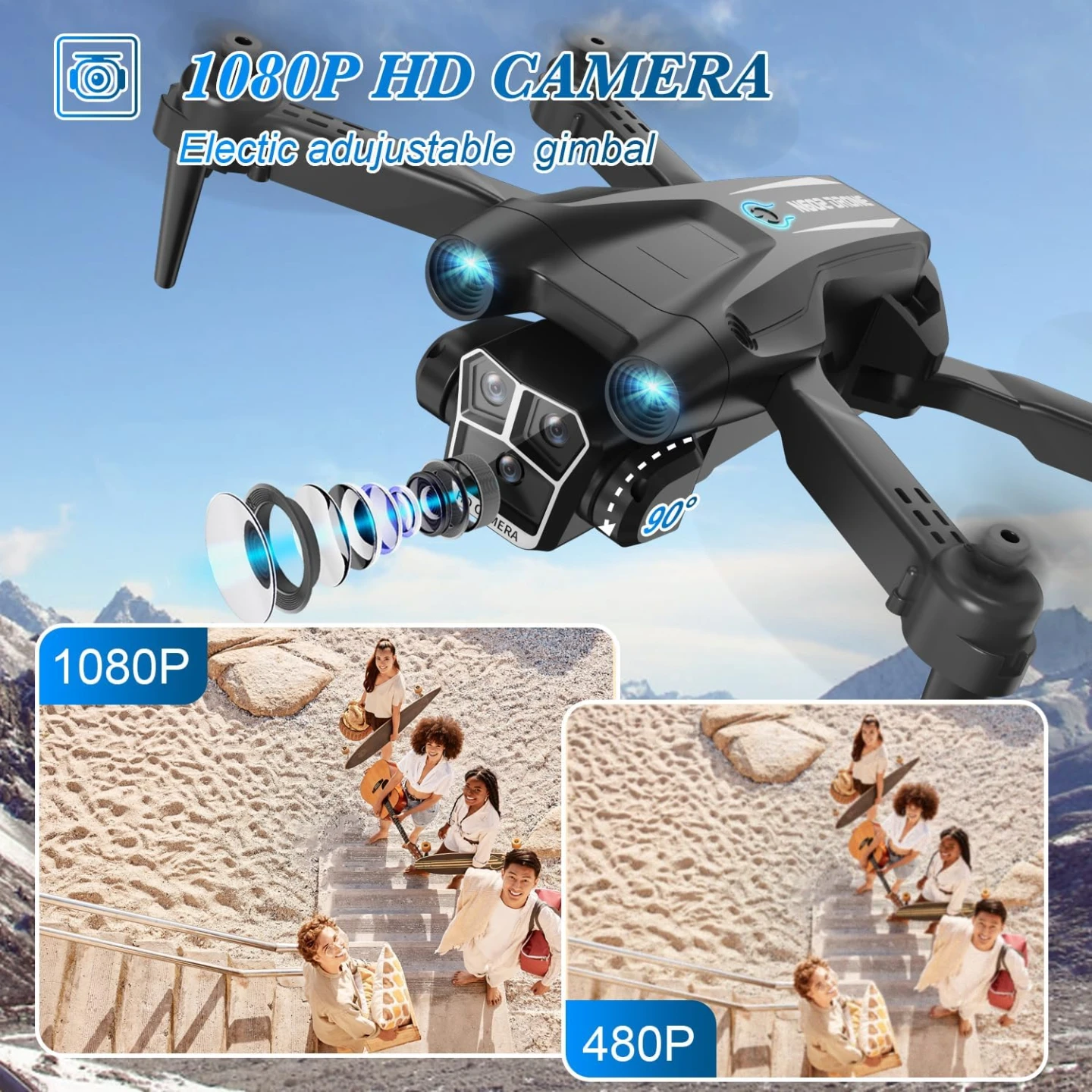 NEW Drone with Camera 1080P HD - photo 3