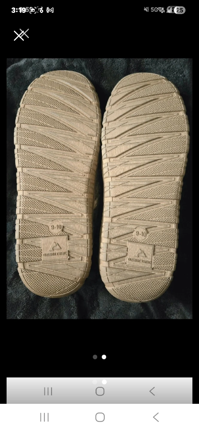 Ozark Camo Slippers. Size 9-10 - photo 2