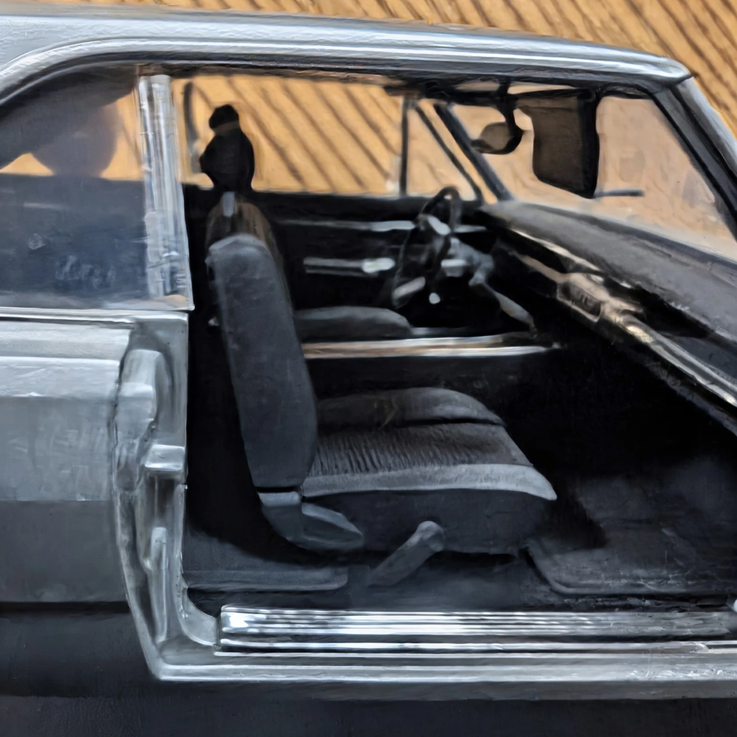 1969 Dodge Dart 1:18l diecast doors,hood,Trunk open, tires turn - photo 4