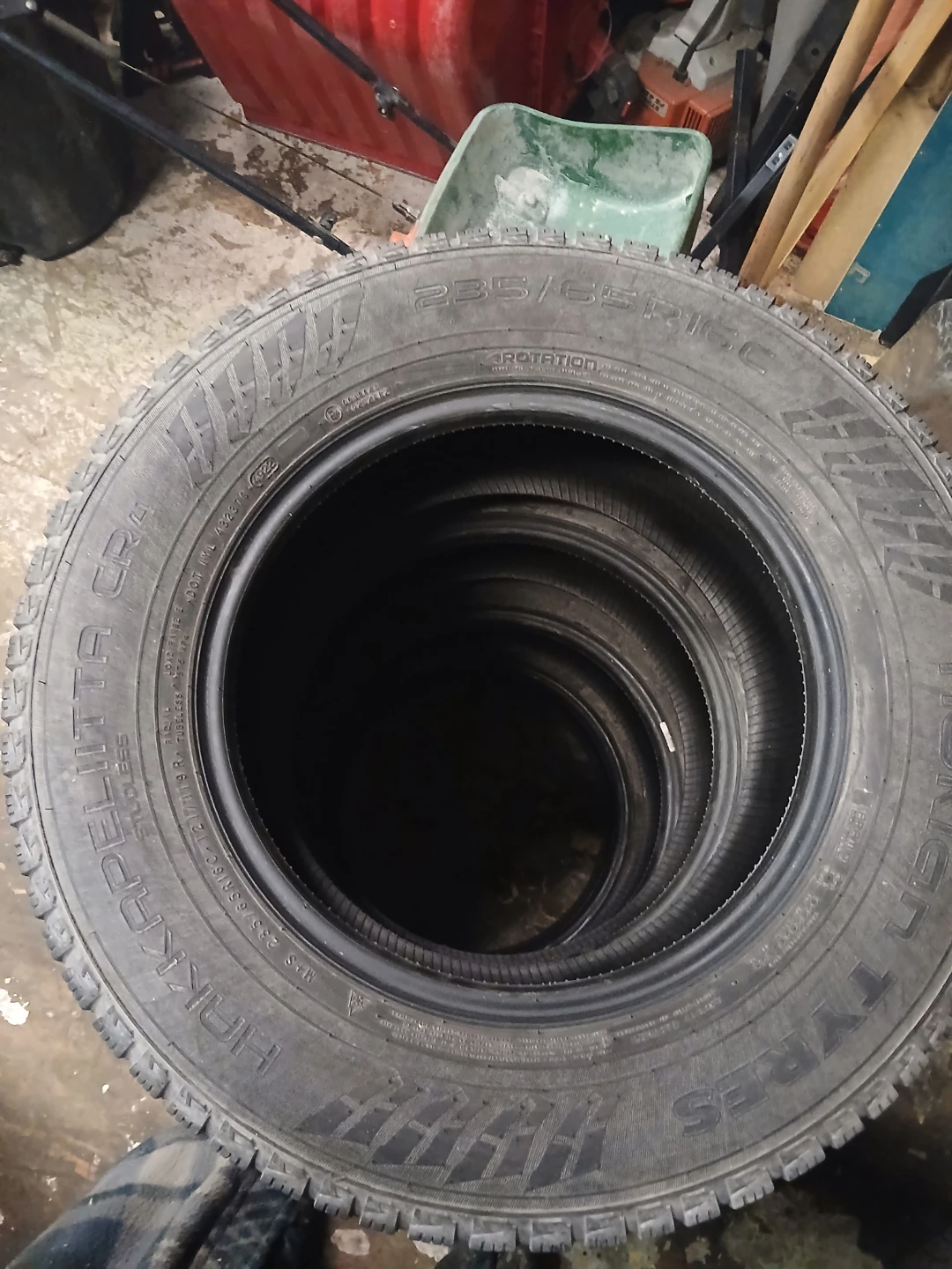 4 Nokian Hakkapeliitta CR4 235/65R16C Winter Tires - photo 2