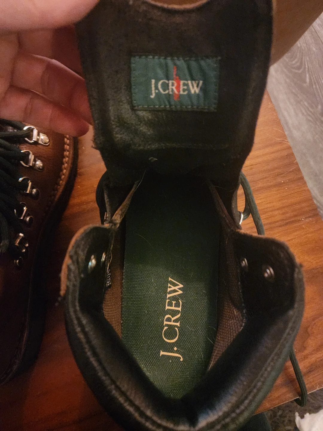 J. crew Leather Hiking Boots - photo 2