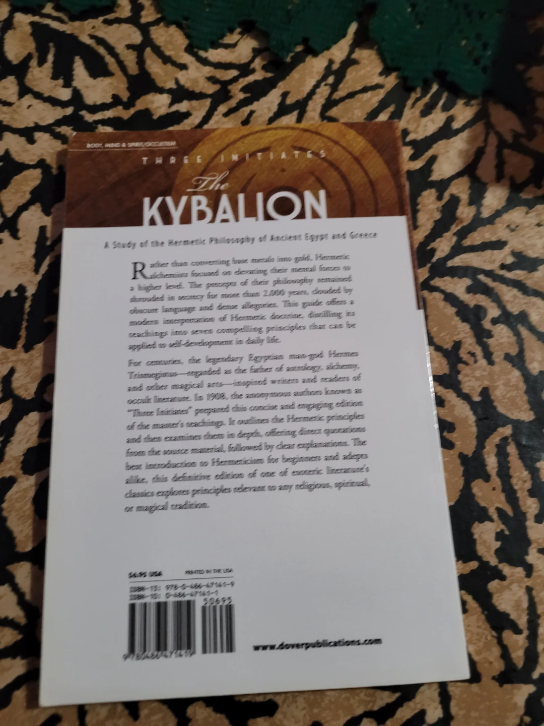 The Kybalion by Three Initiates - photo 2