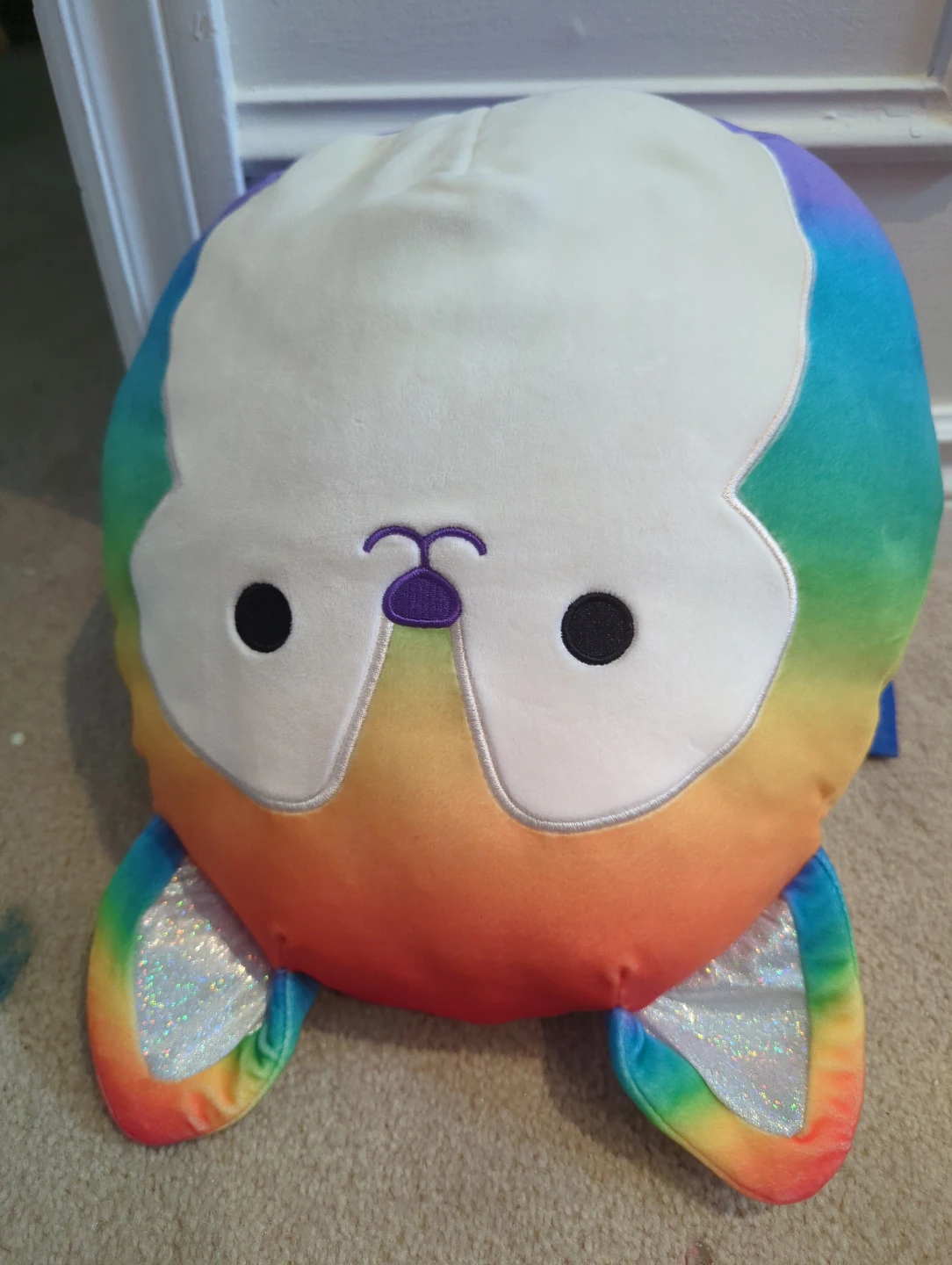 Squishmallows Rainbow Fox Plush Toy