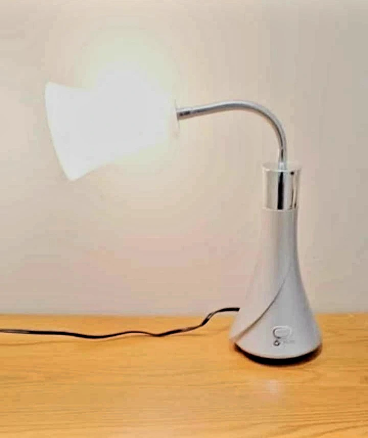 Vtg Rare Ott Lite Adjustable Tulip Lamp