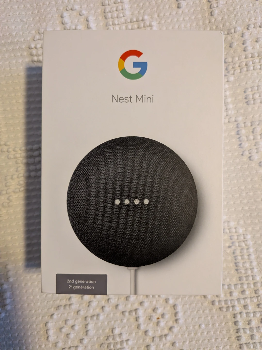 Google Nest Mini (2nd Gen) Charcoal