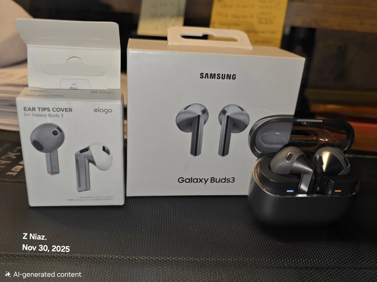 Samsung Galaxy Buds3 with Elago Ear Tips - photo 4