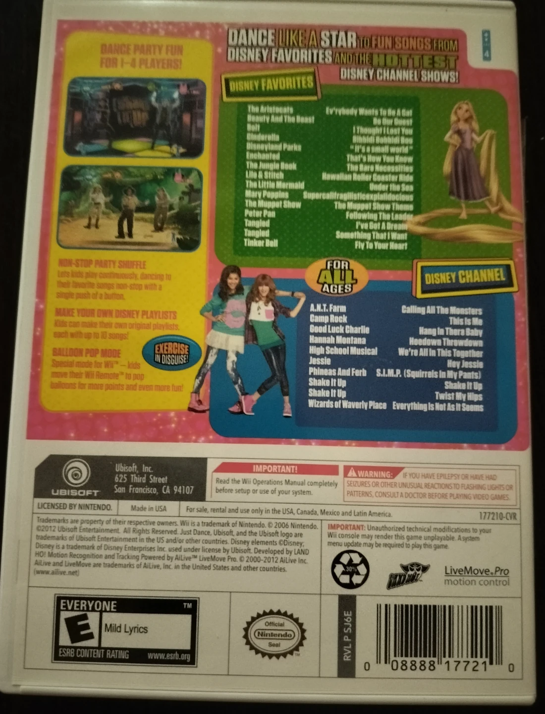 Just Dance Disney Party for Wii - photo 2