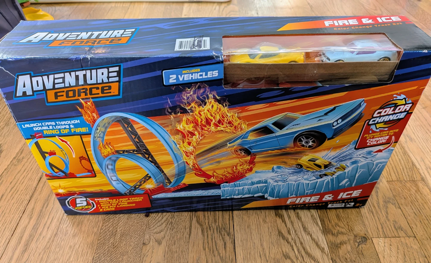 Adventure Force Fire & Ice Color Change Track Set