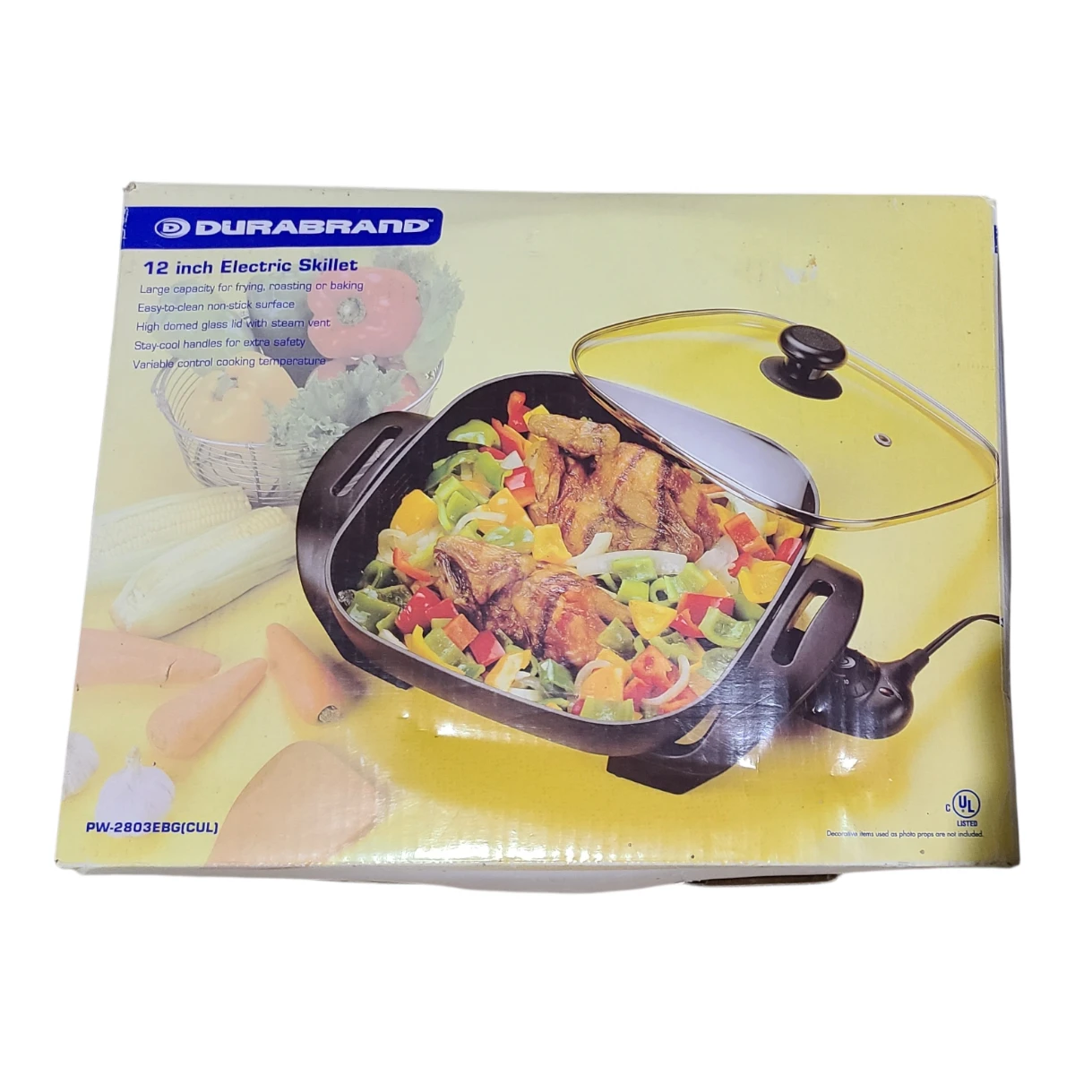 Durabrand 12 inch Electric Skillet - Like New!