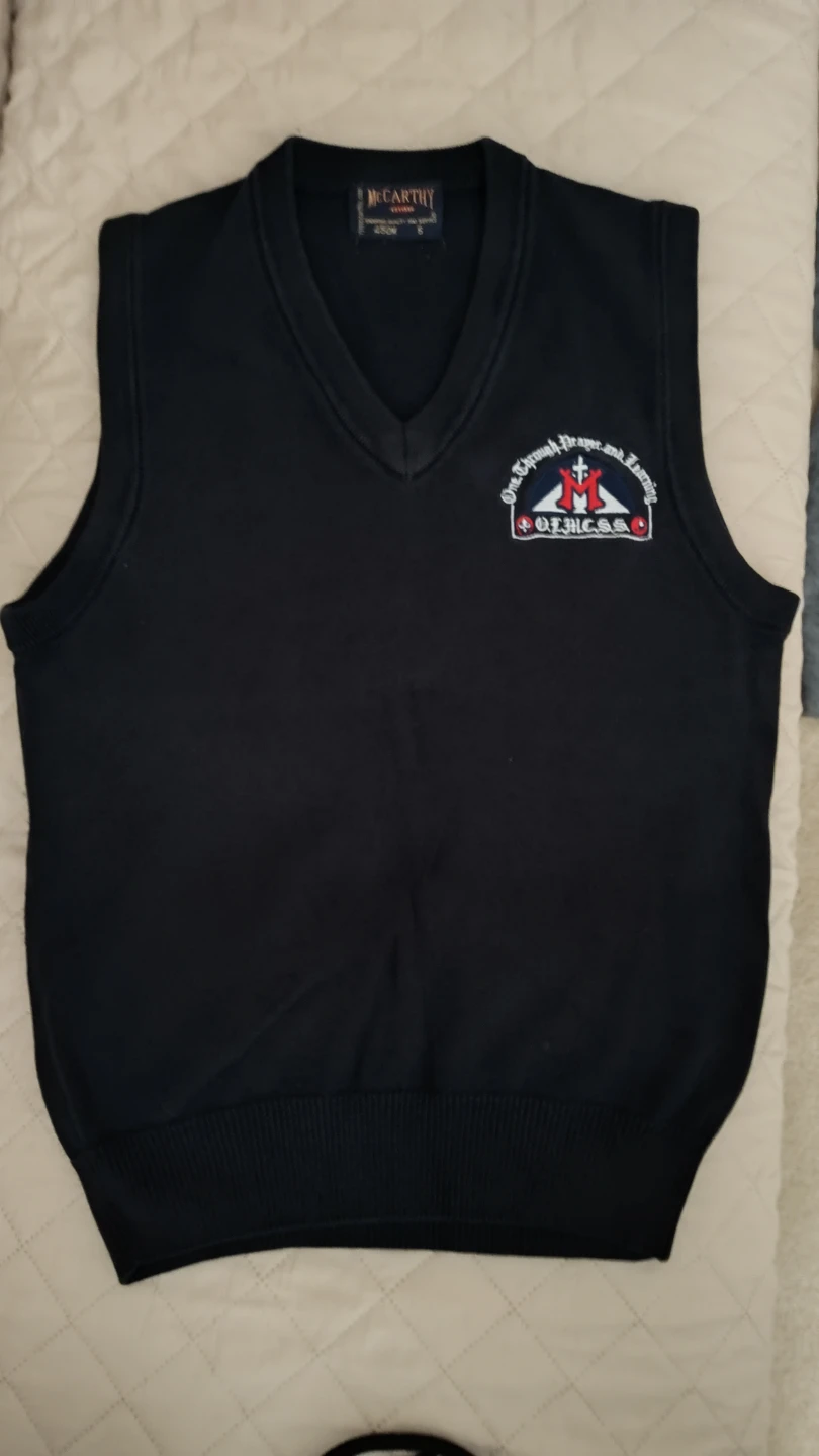 McCarthy V-Neck Sweater Vest - Size S