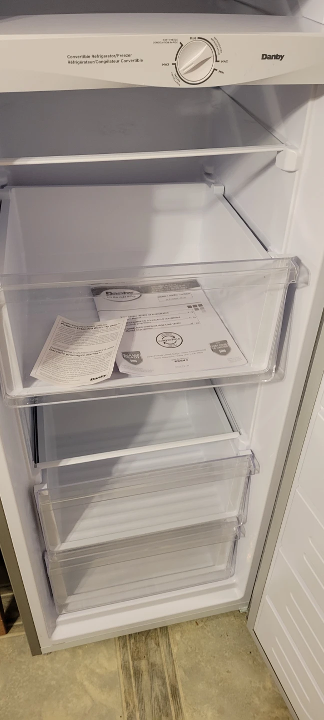 Danby Upright Freezer/Fridge  - Silver - photo 5