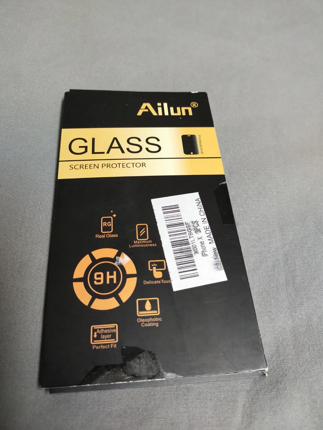 New Ailun iPhone X Screen Protector (3-Pack)