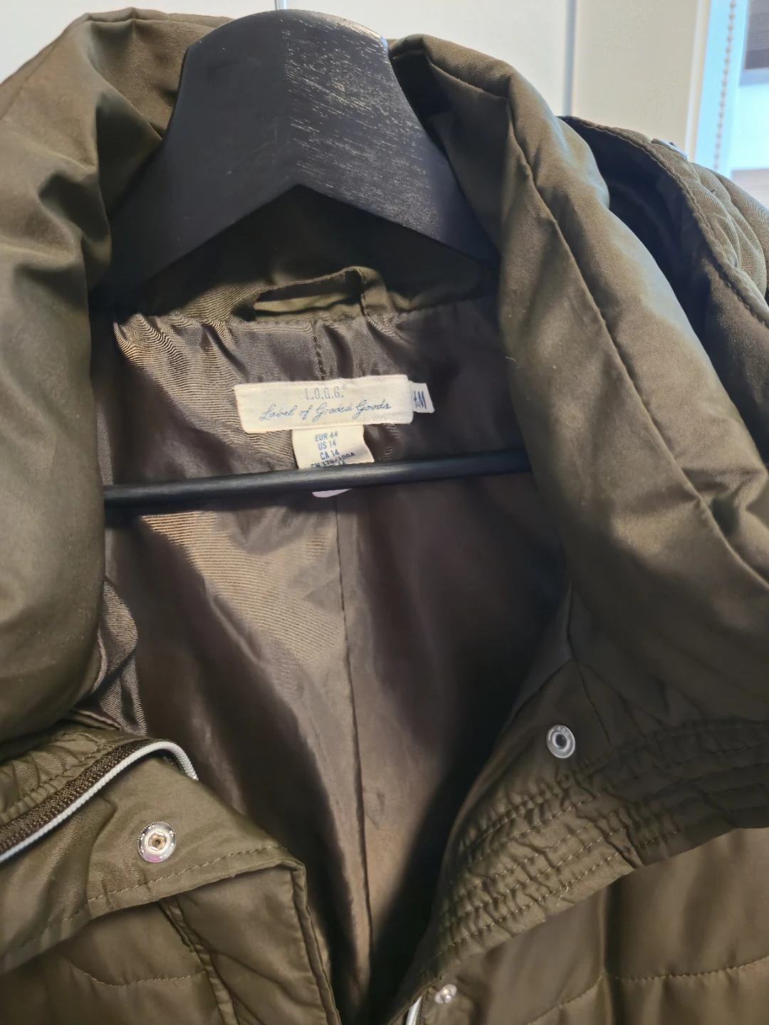 H&M L.O.G.G. Puffer Vest - Size 44 - photo 2
