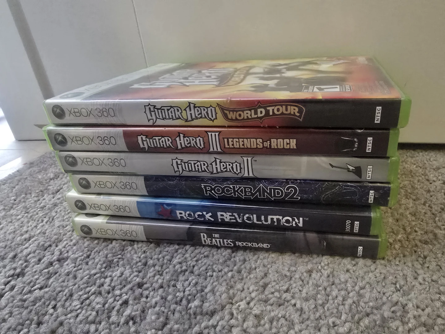 Offical Xbox 360 Wired Drum Set, Guitar & Games $8+ - photo 3