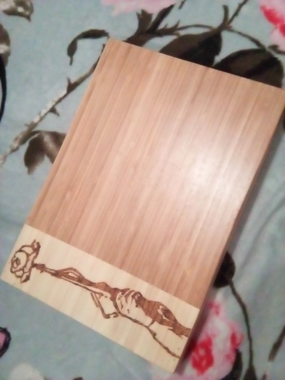 Wood Cheese Board with Tools