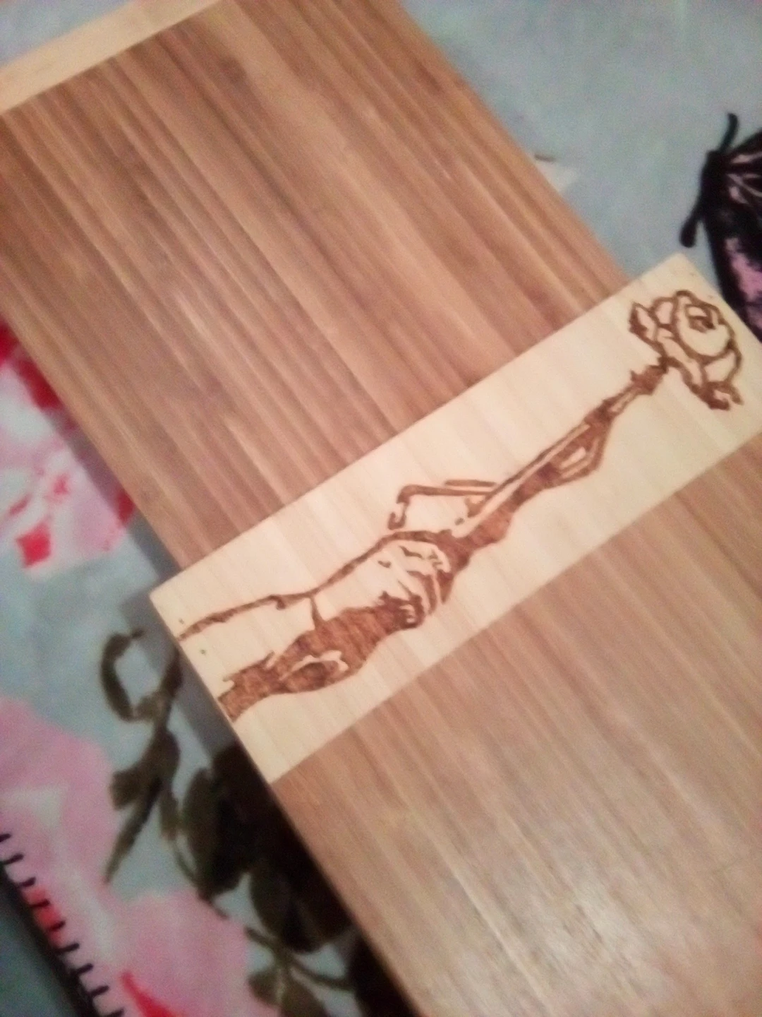 Wood Cheese Board with Tools - photo 3