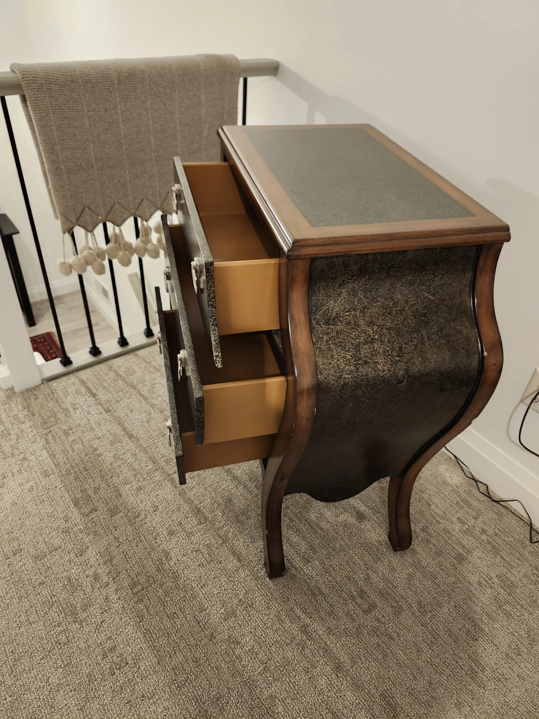 3-Drawer Accent Chest with Ring Pulls - photo 2