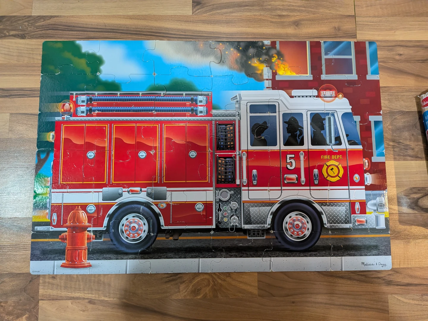 Melissa and Doug Fire Truck Floor Puzzle - photo 2