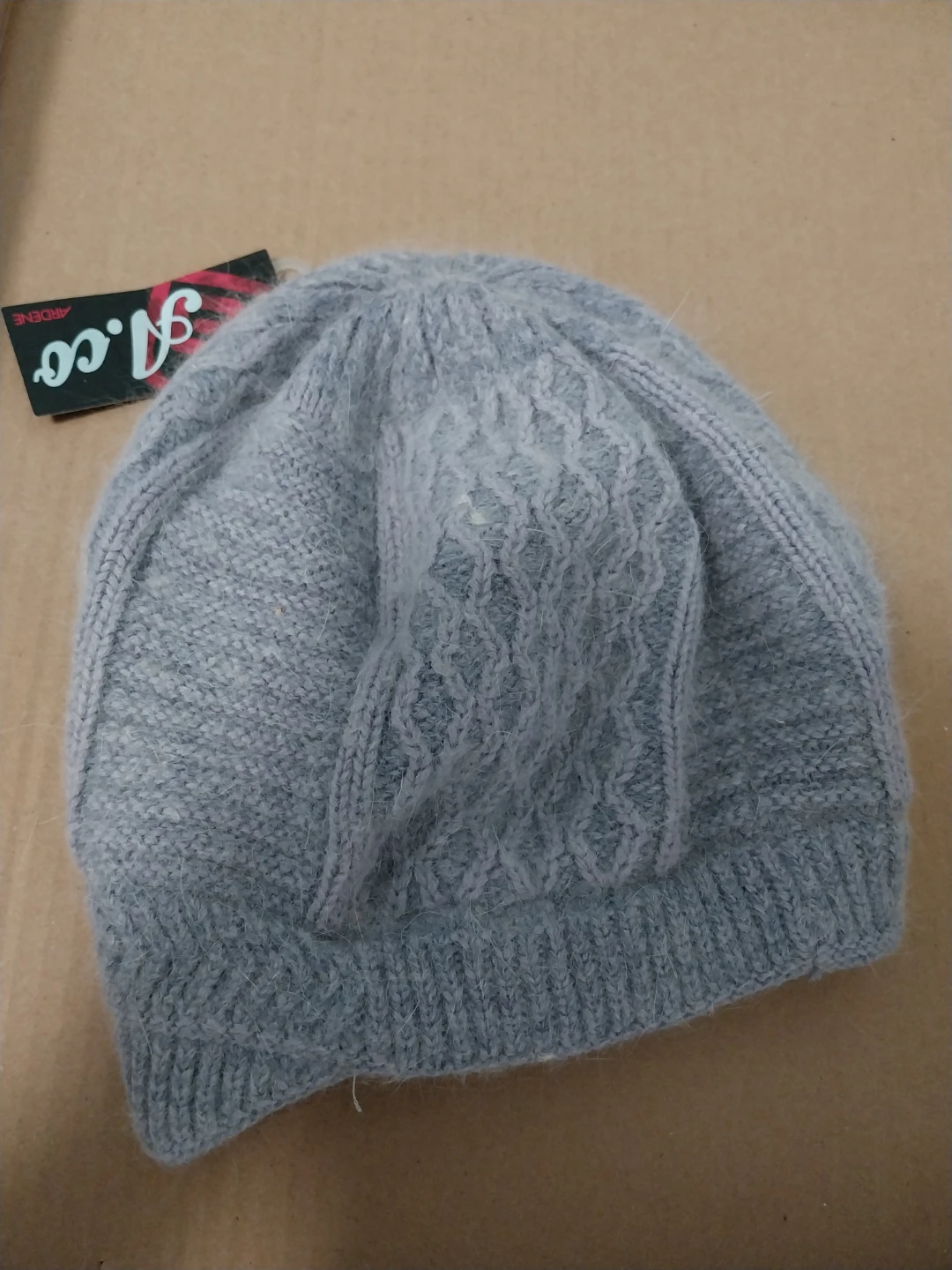 Ardene Knit Beanie - Grey toque hat