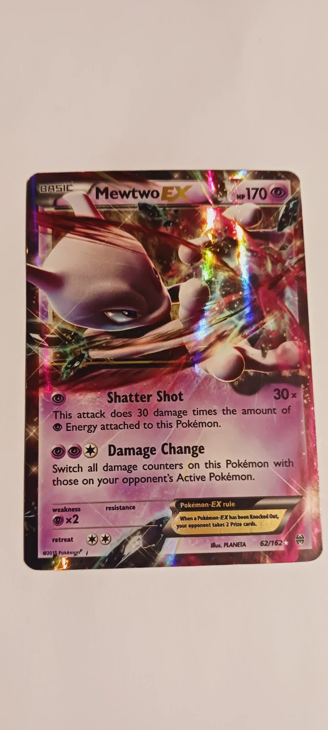 Mewtwo EX Pokemon Card Trading Card