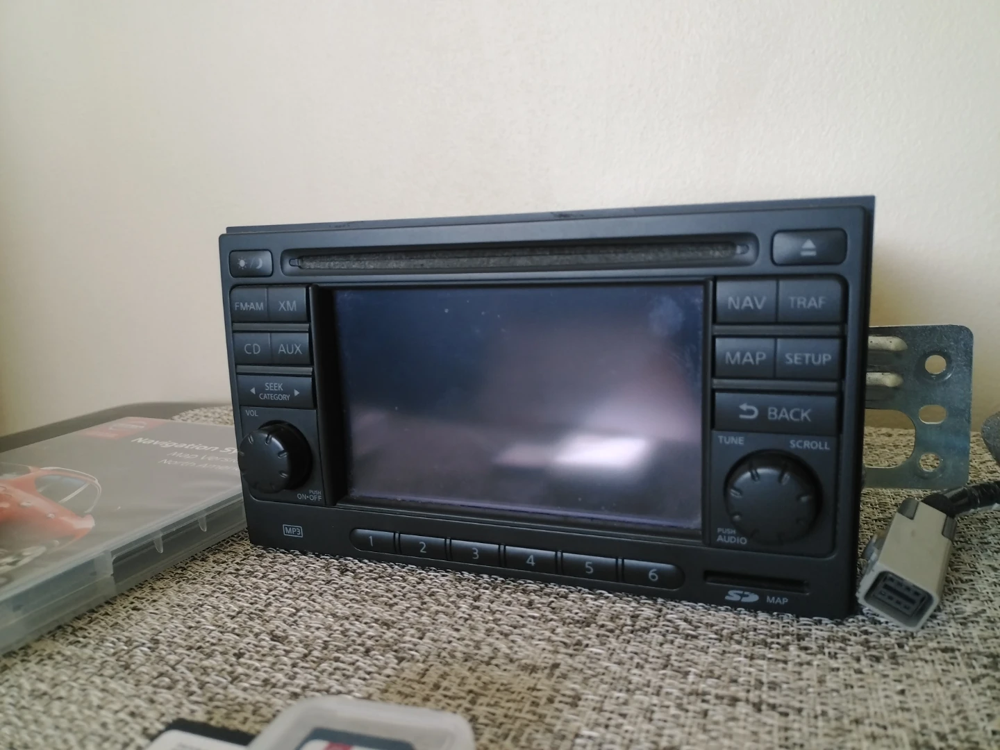 Nissan versa 2008 2011 Navigation System Radio with Map Data - photo 3