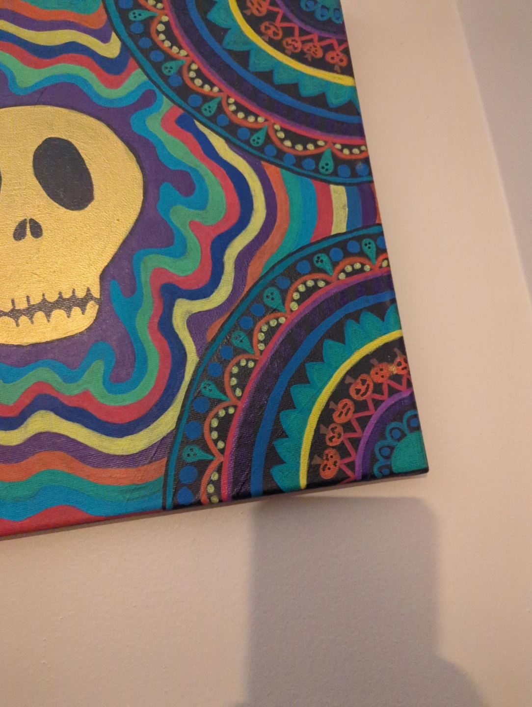 Skull Mandela Painting - photo 4