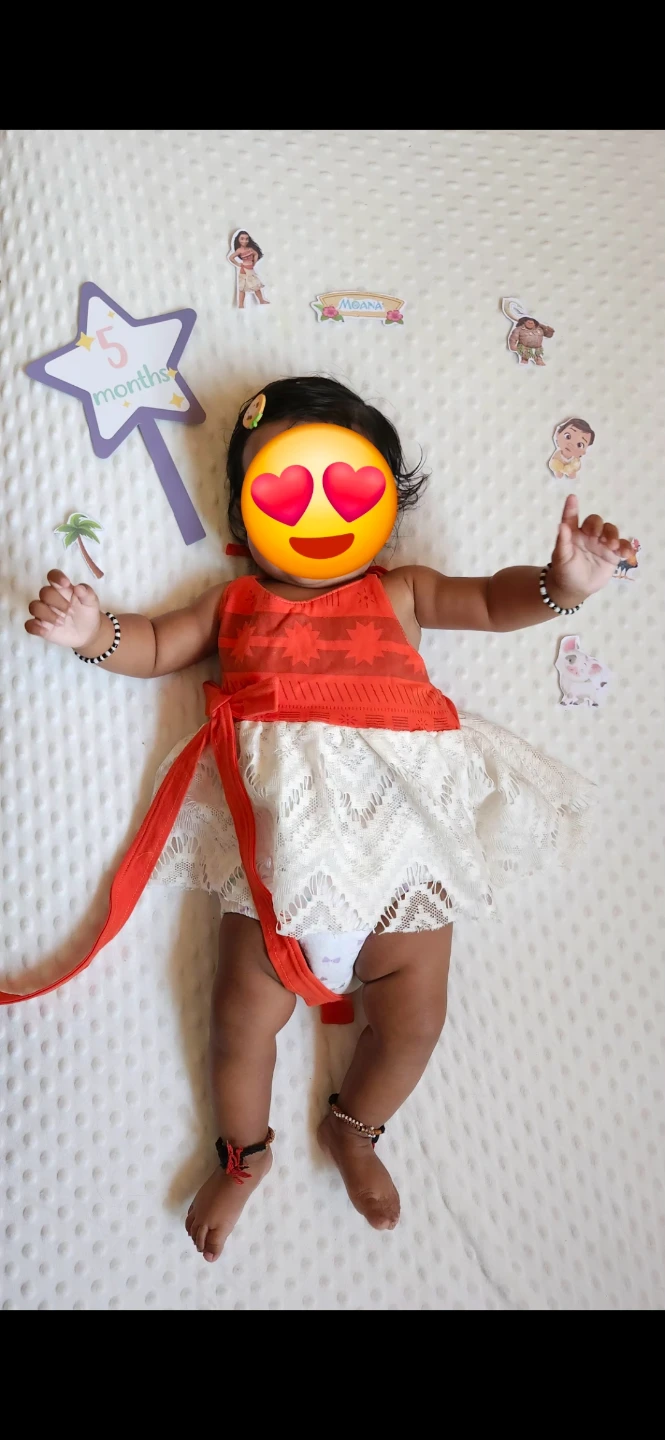 Baby Moana and barbie Costume - photo 3