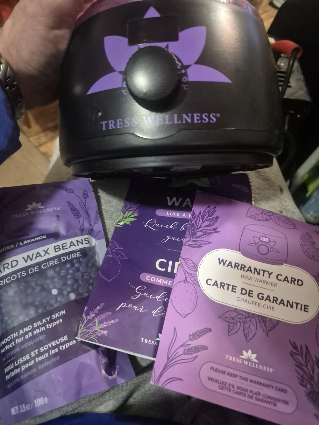 🥕 Tress Wellness Wax Warmer small kit