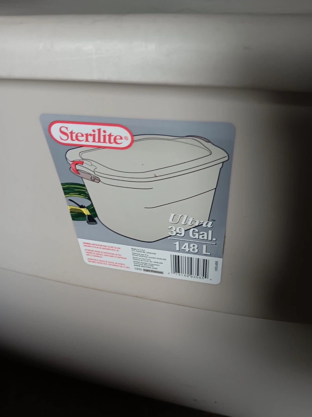 Sterilite Ultra 39 Gal. Storage Box
