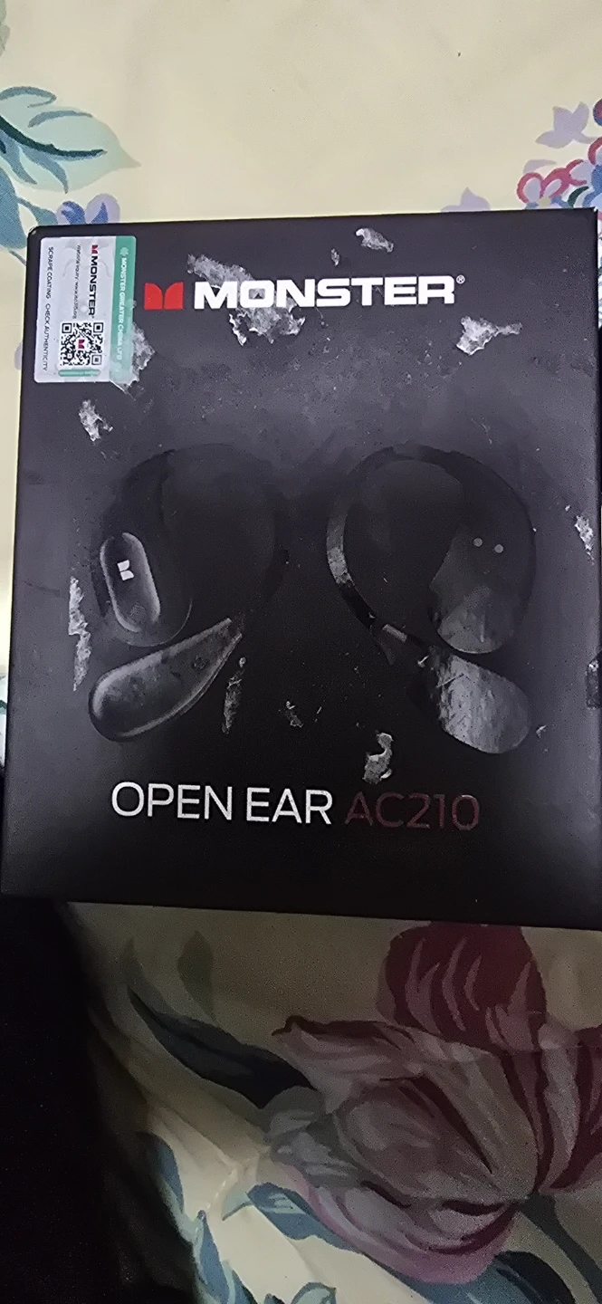 Monster Open Ear AC210 Earbuds with Charging Case