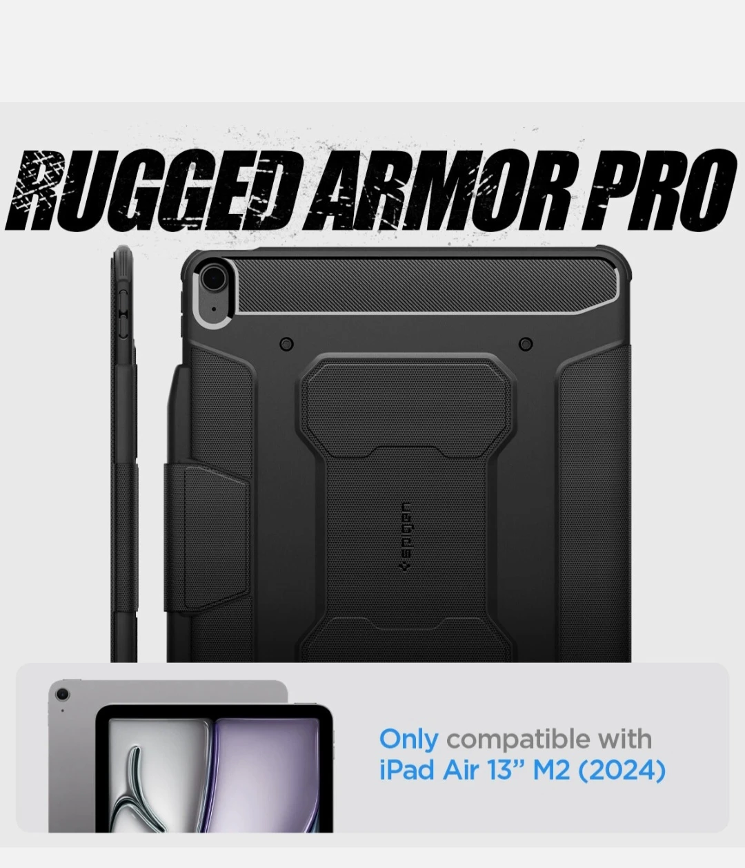 Spigen Rugged Armor Pro iPad Air 13" M2 (2024) Case - photo 4