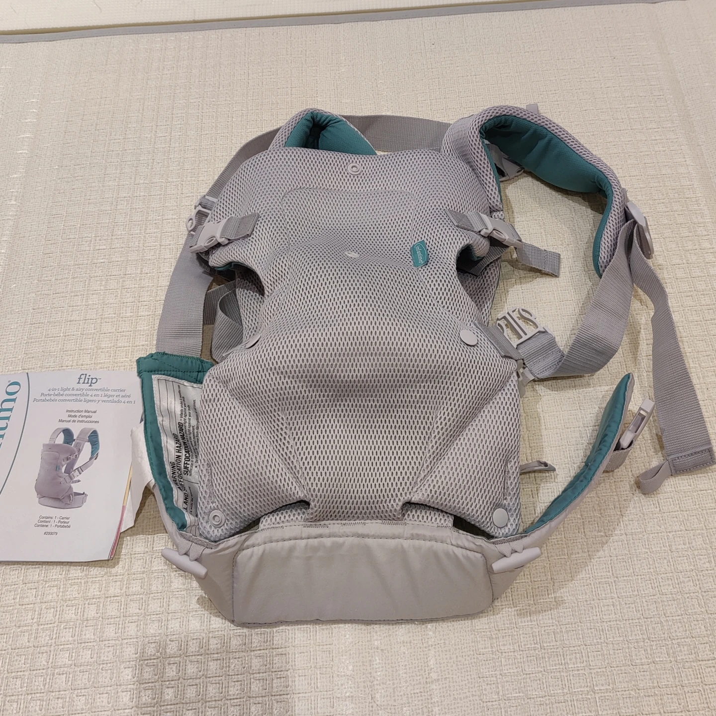 Infantino 4-in-1 Light & Airy Convertible Baby Carrier