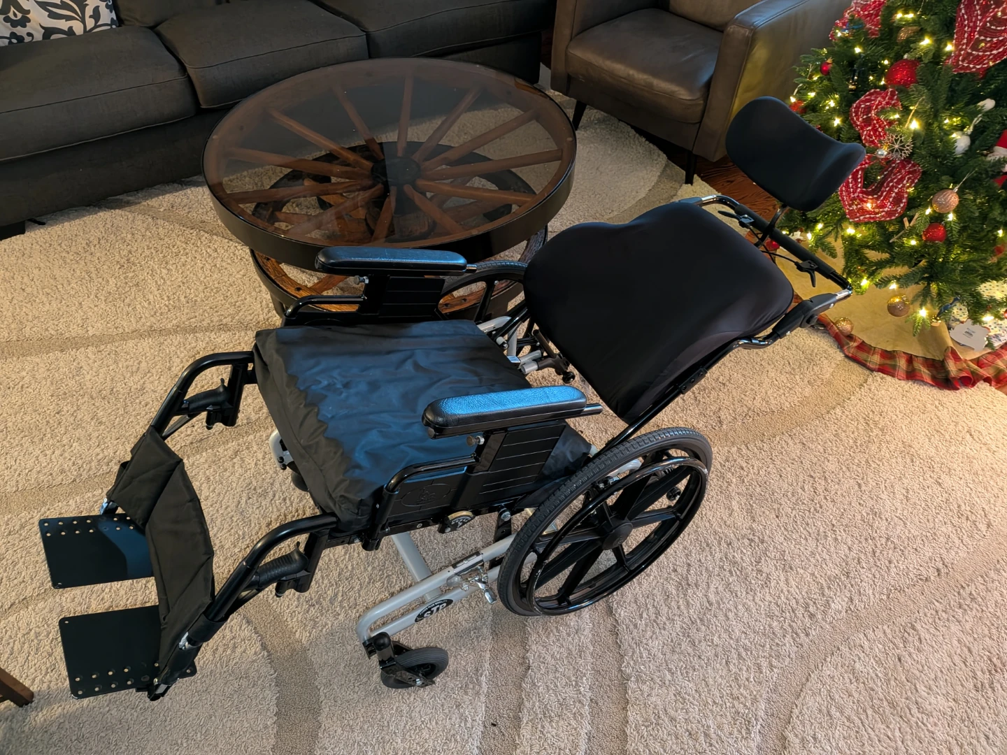 Tilt-In-Space Wheelchair - Power Plus STP