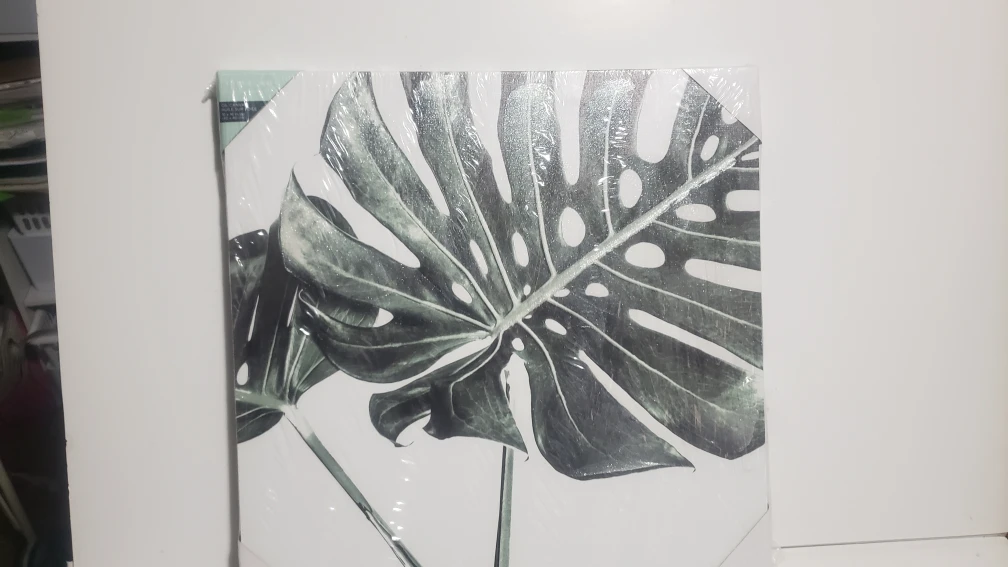 York & Lane Oil Canvas - Monstera Leaf - 16x16 (2) - photo 5