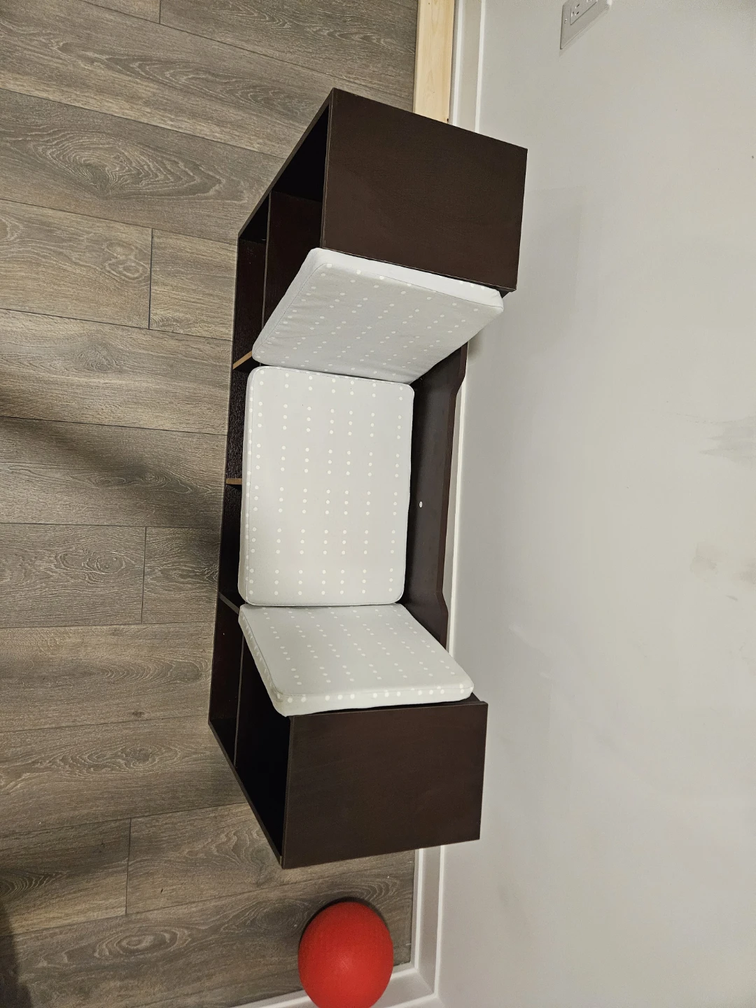 KidKraft Kids Storage Bench - Espresso - photo 3