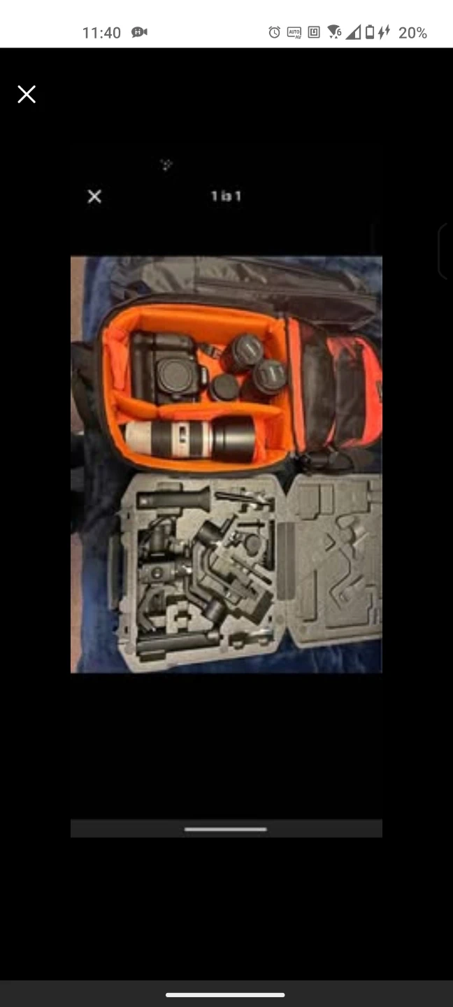 DJI Ronin-SC Gimbal Stabilizer and Camera Bag