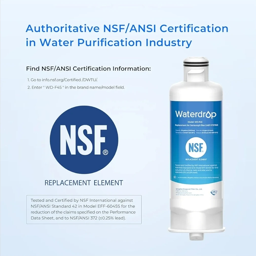 Waterdrop DA97-17376B Refrigerator Water Filter - photo 4