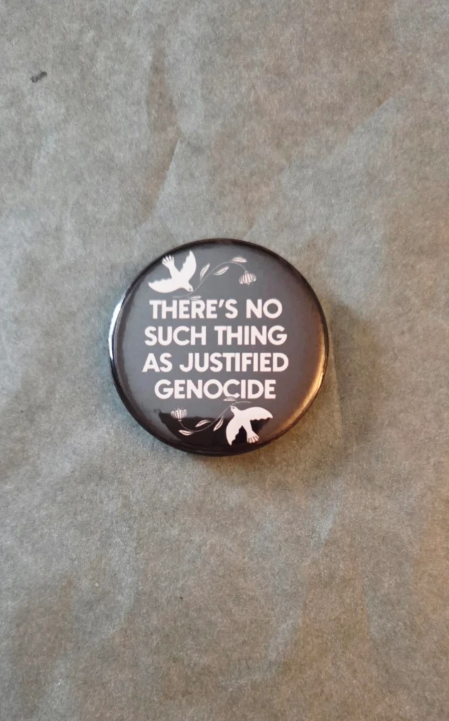 Button: There's No Such Thing As Justified Genocide