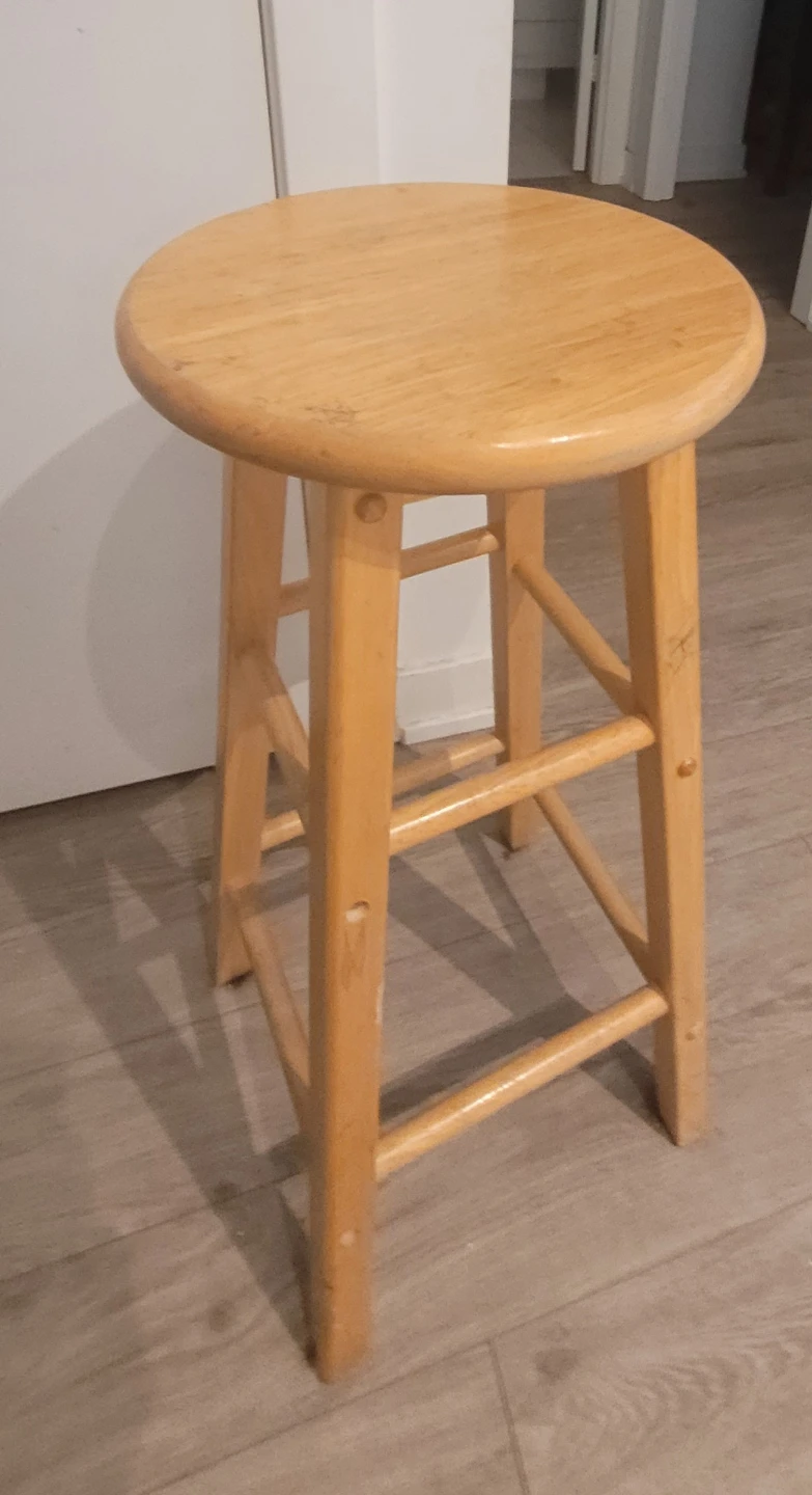 2 Wooden Stool - 30$