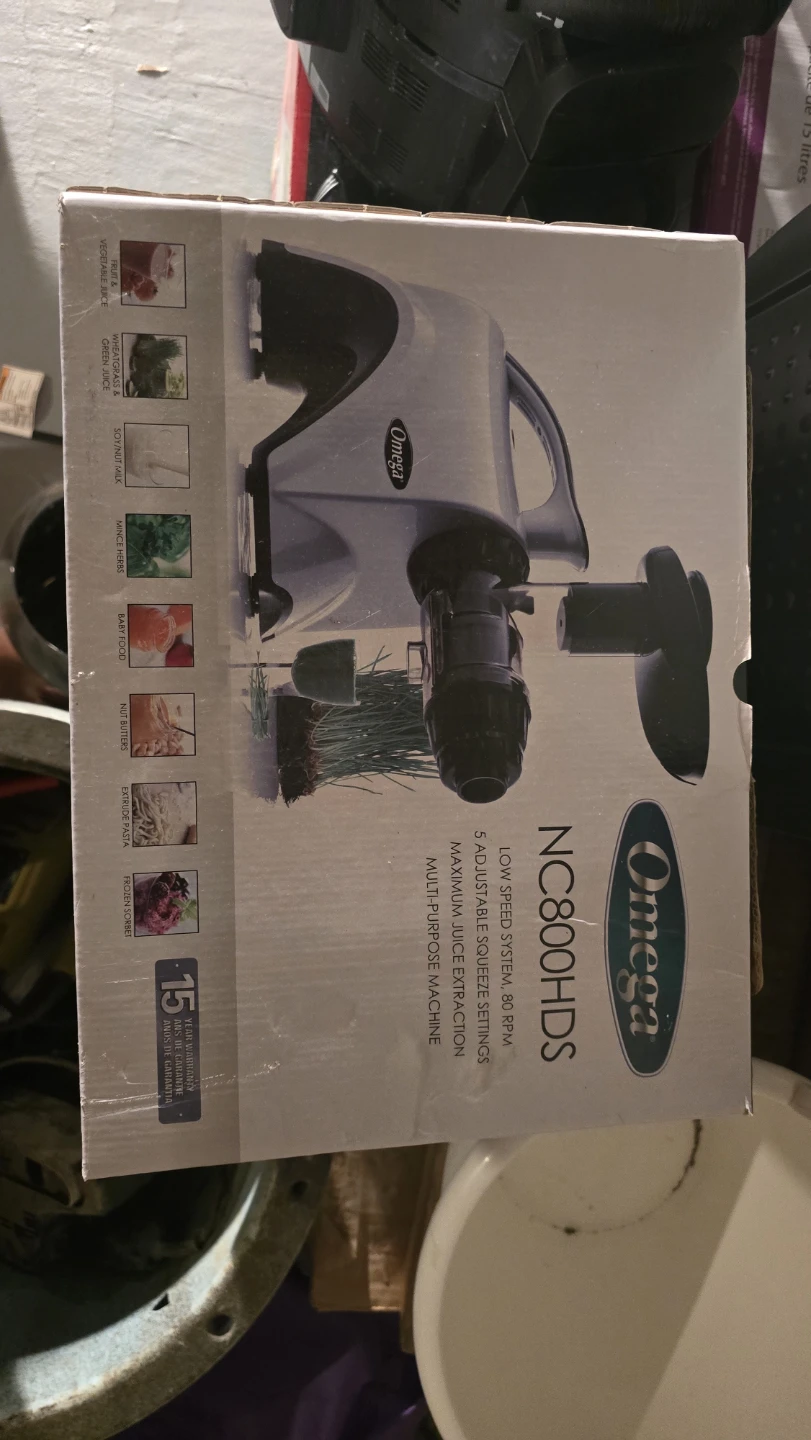 Omega NC800HDS Low Speed Juicer