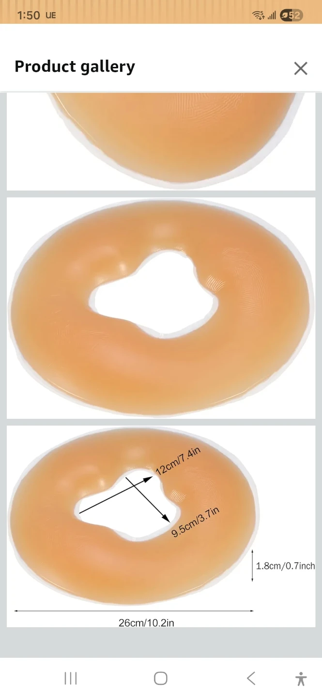 Silicone Face Pillow for Massage Table - photo 3