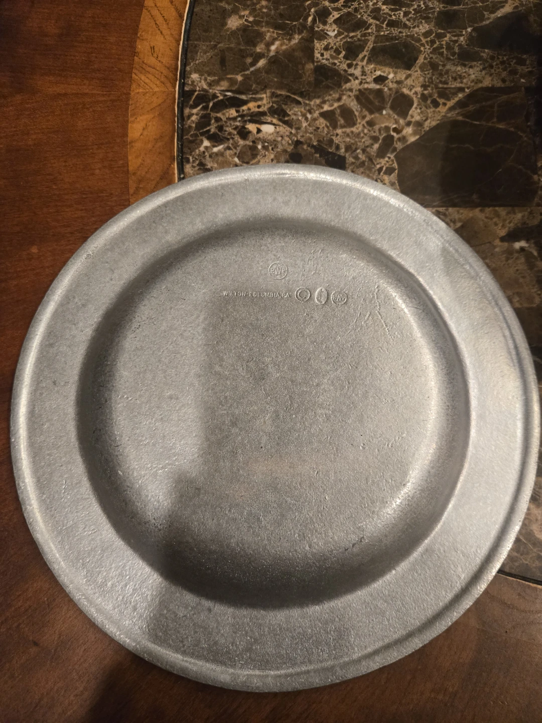 Wilton Pewter Plate - Time to Enjoy - photo 2