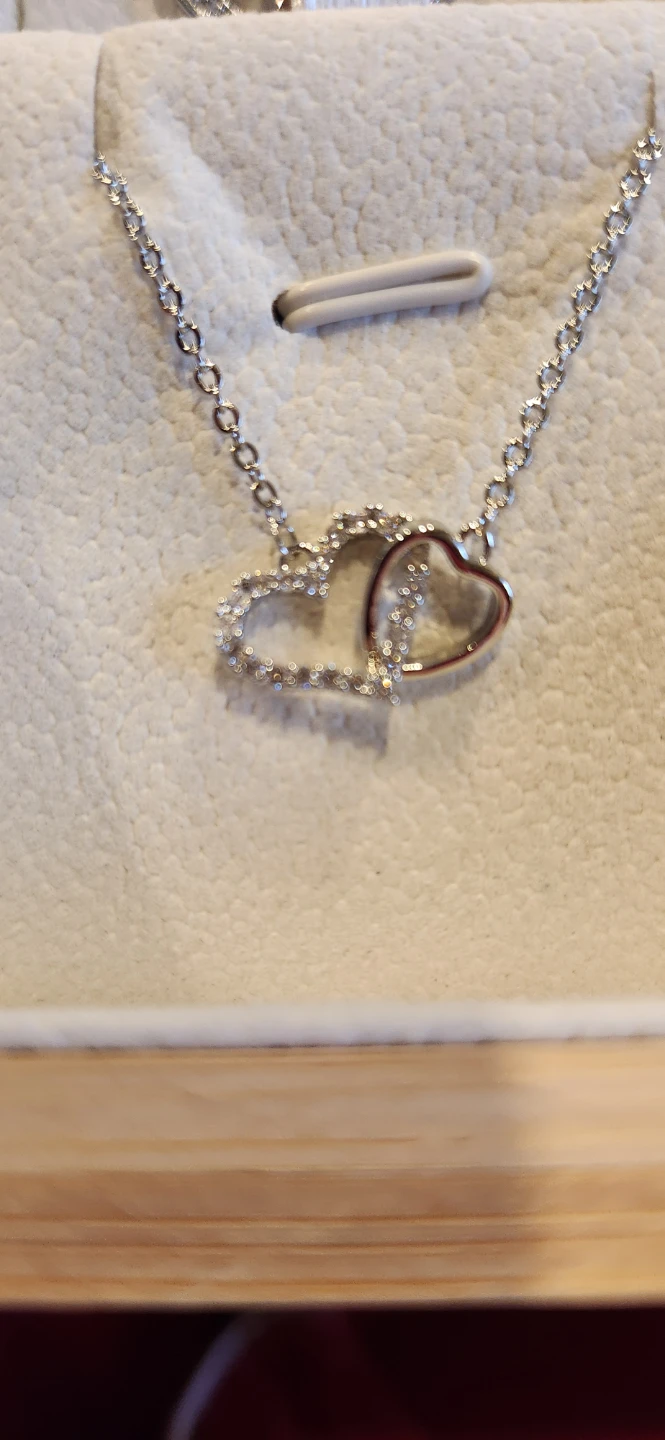 Necklace with Heart and Dragonfly Pendants - photo 2